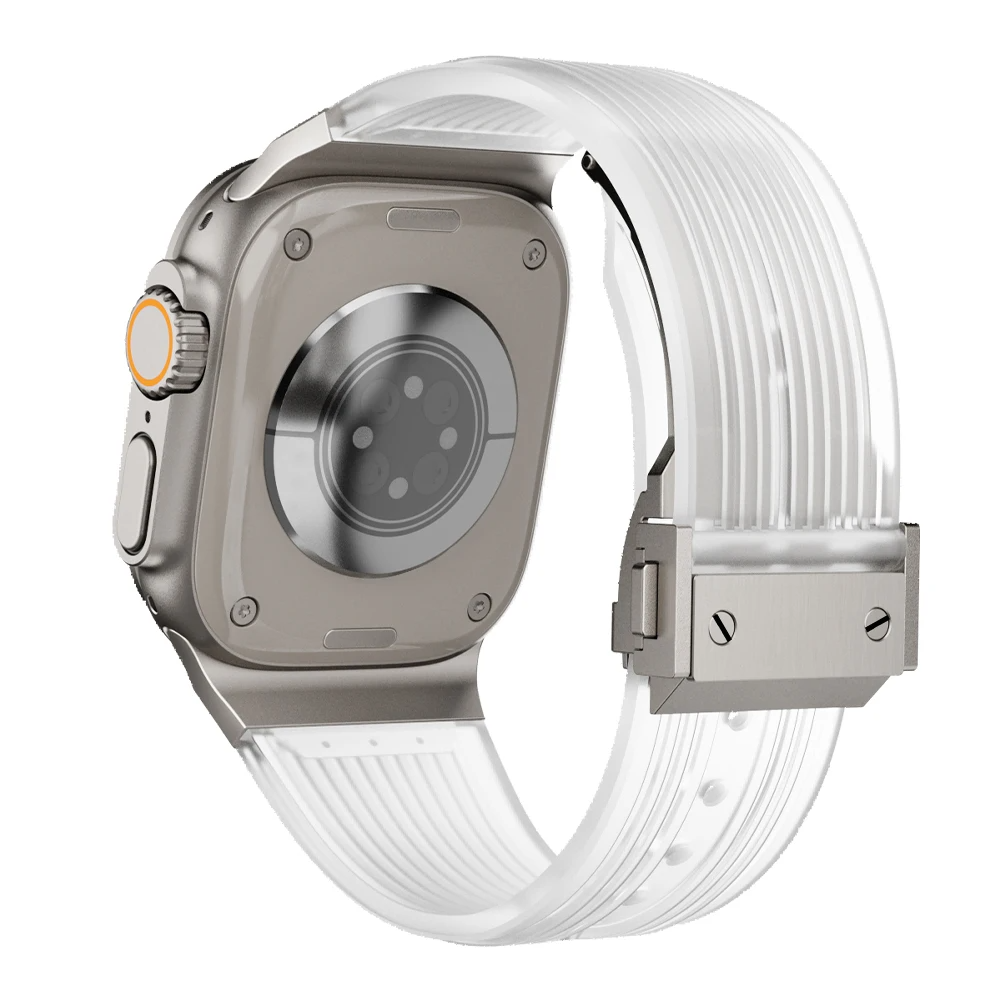 Montclair Translucent Silicone Apple Watch Band