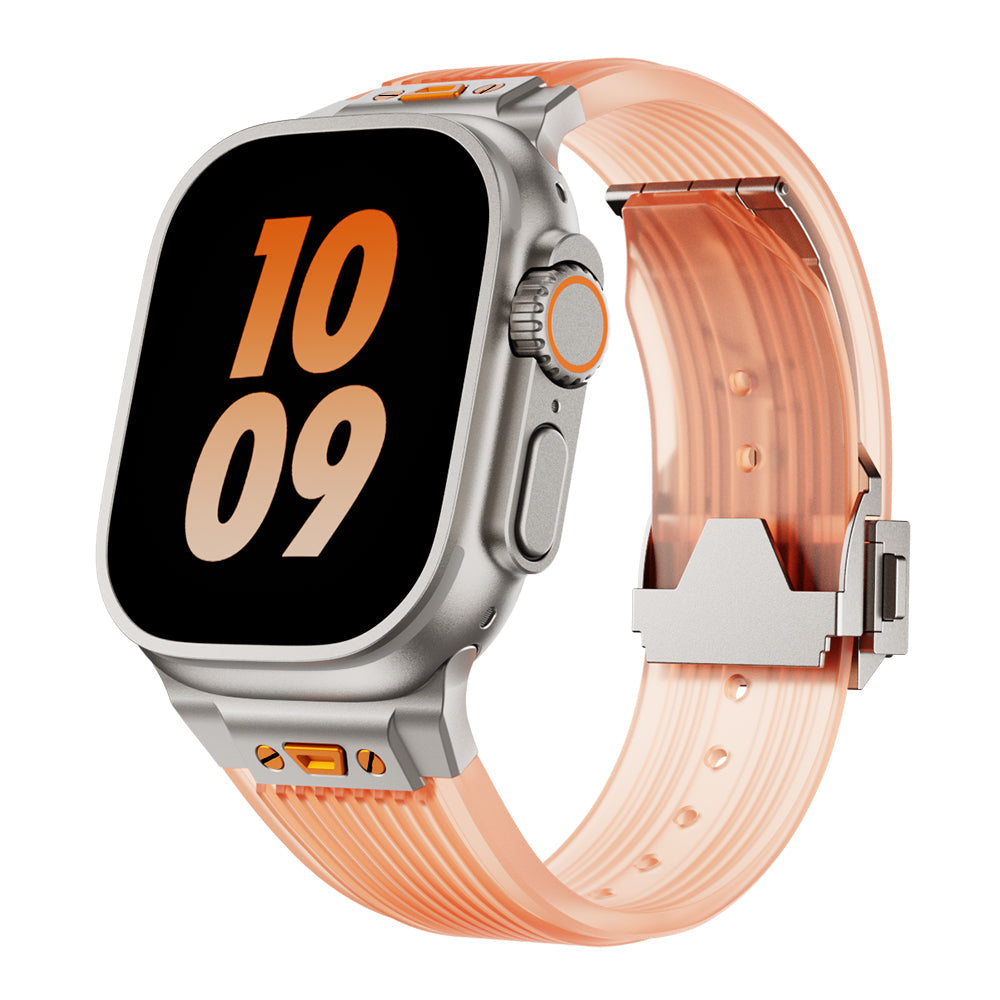 Montclair Translucent Silicone Apple Watch Band