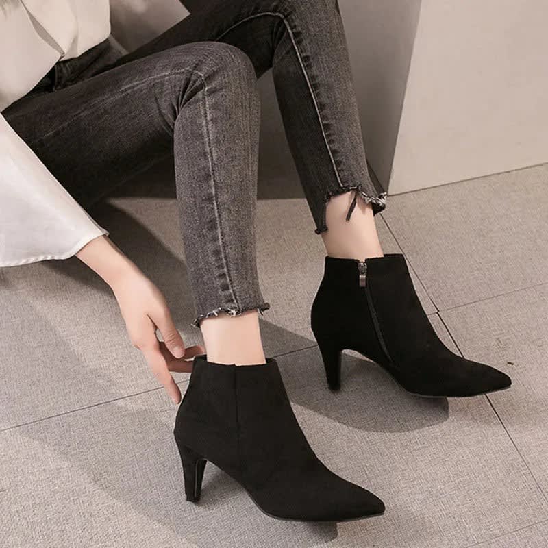 Jovie Pointed Toe Stiletto Ankle Boots_4