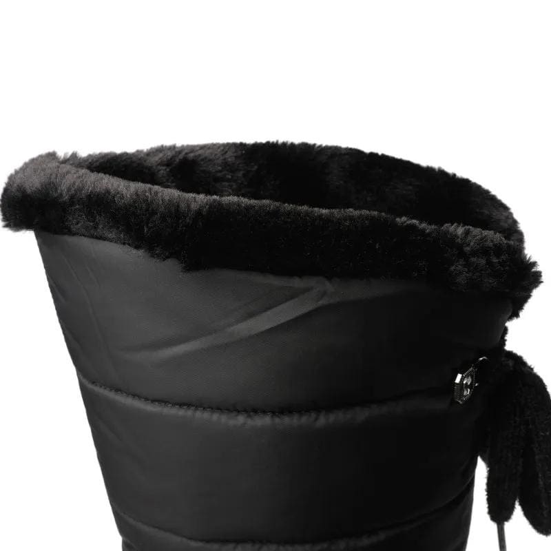 Liliana Faux Fur Trim Knee High Snow Boots_6