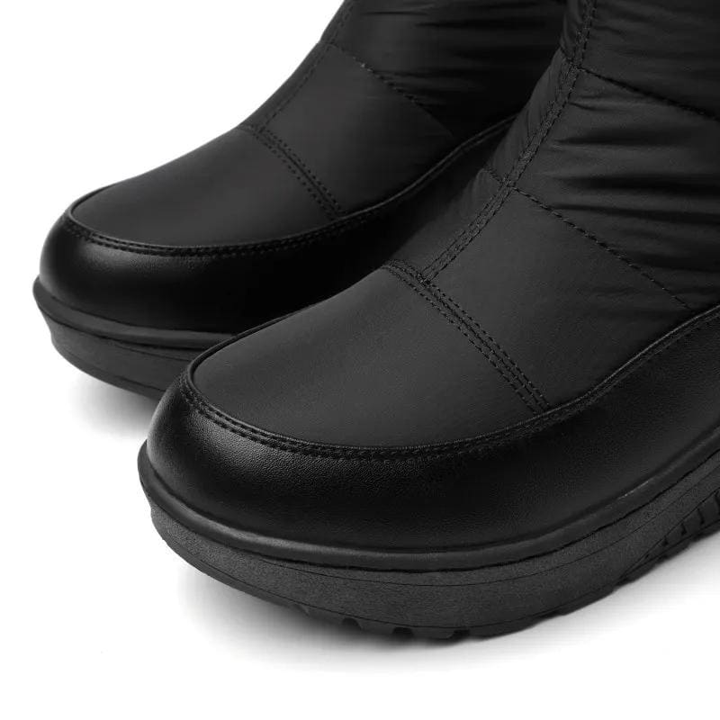 Liliana Faux Fur Trim Knee High Snow Boots_8