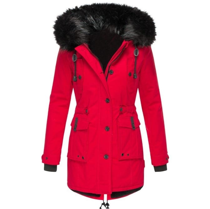 Alma Faux Fur Hooded Winter Coat_5