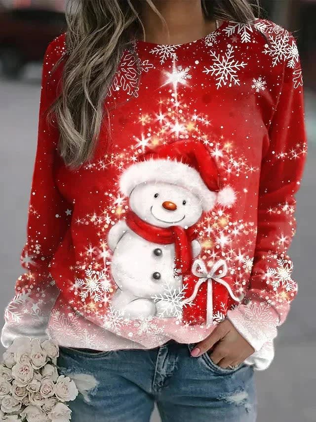 Josie Star Tree Print Christmas Sweater_3