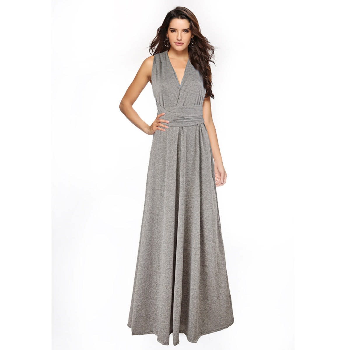 Allegra Backless Multiway Bandage Party Maxi Dress_10