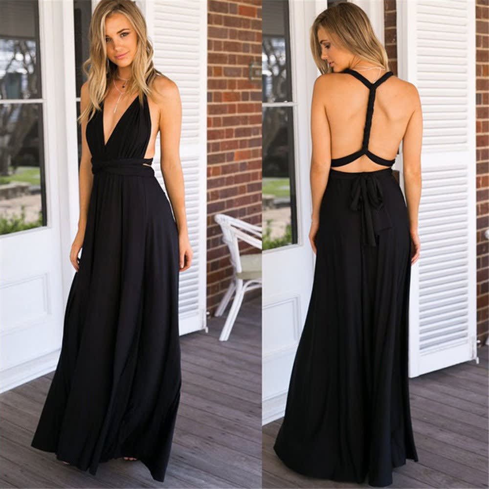 Allegra Backless Multiway Bandage Party Maxi Dress_22