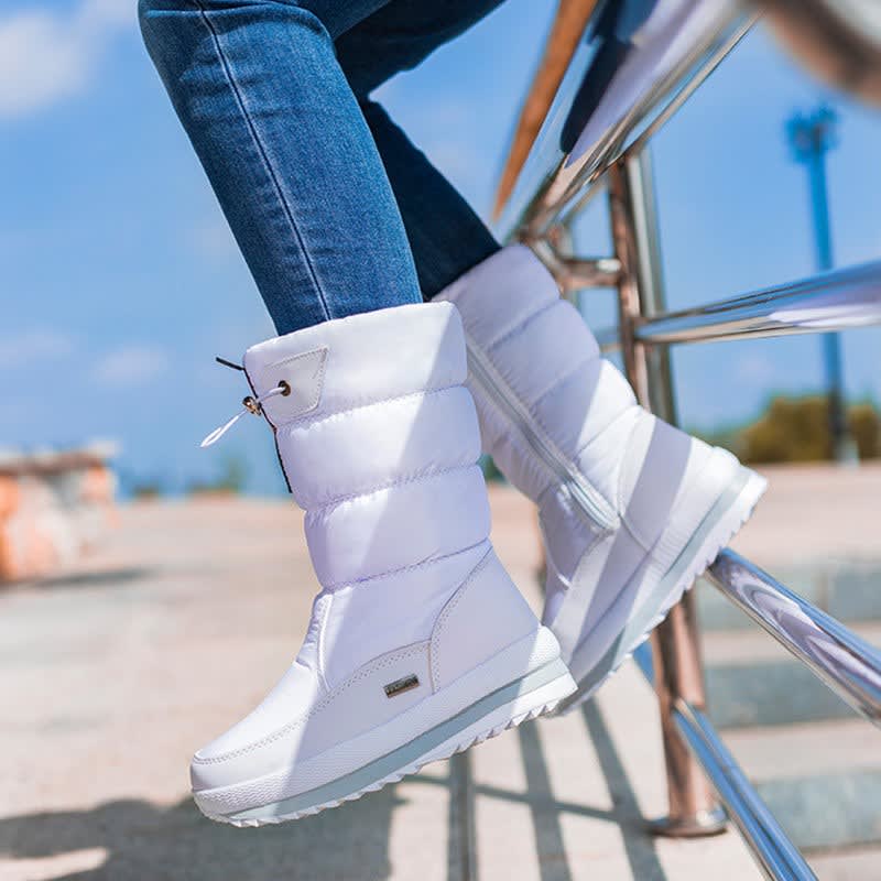 Arlette Quilted Mid Calf Snow Boots_3
