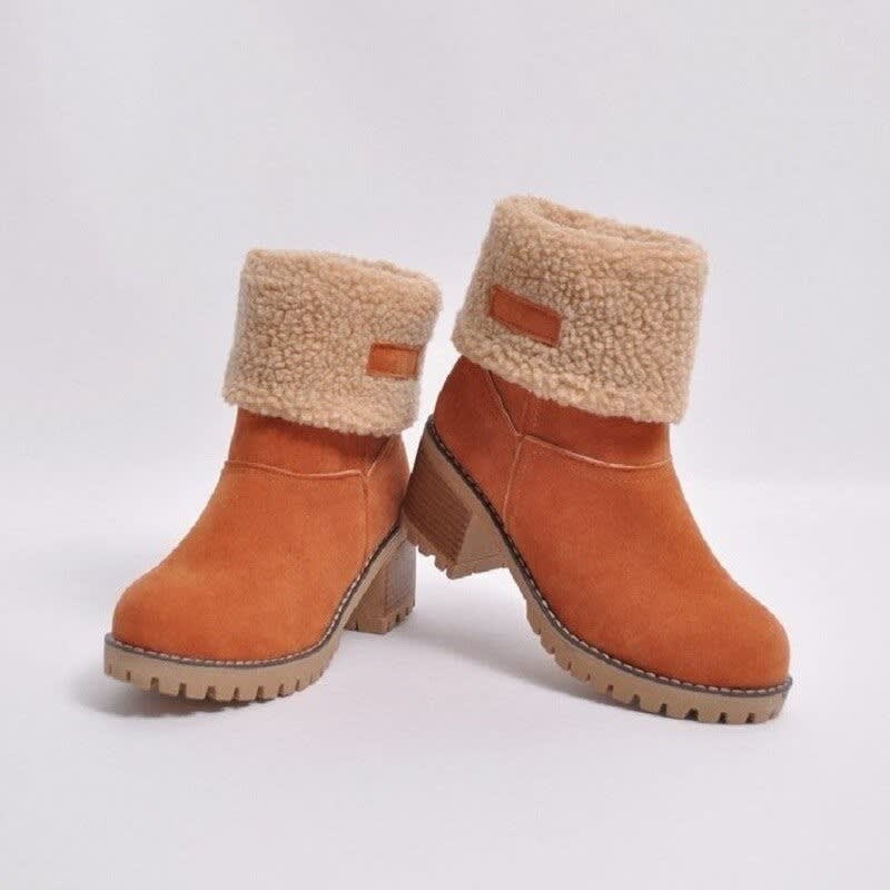 Marta Faux Suede Block Heel Ankle Boots_6