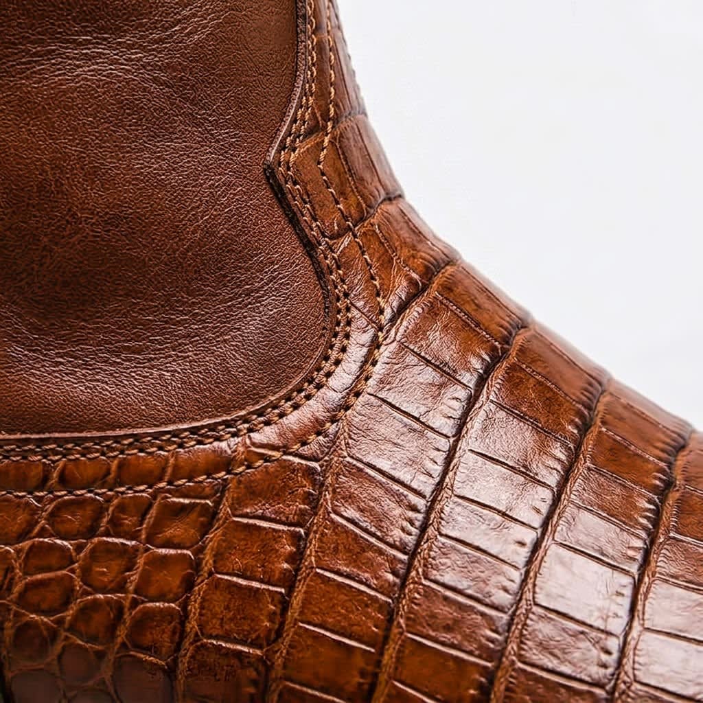 Pedro Genuine Leather Western Boots_4