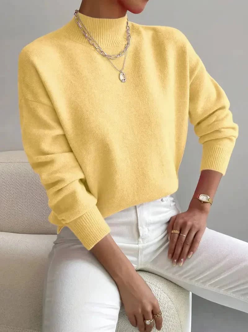 Ellison Mock Neck Knit Sweater_4