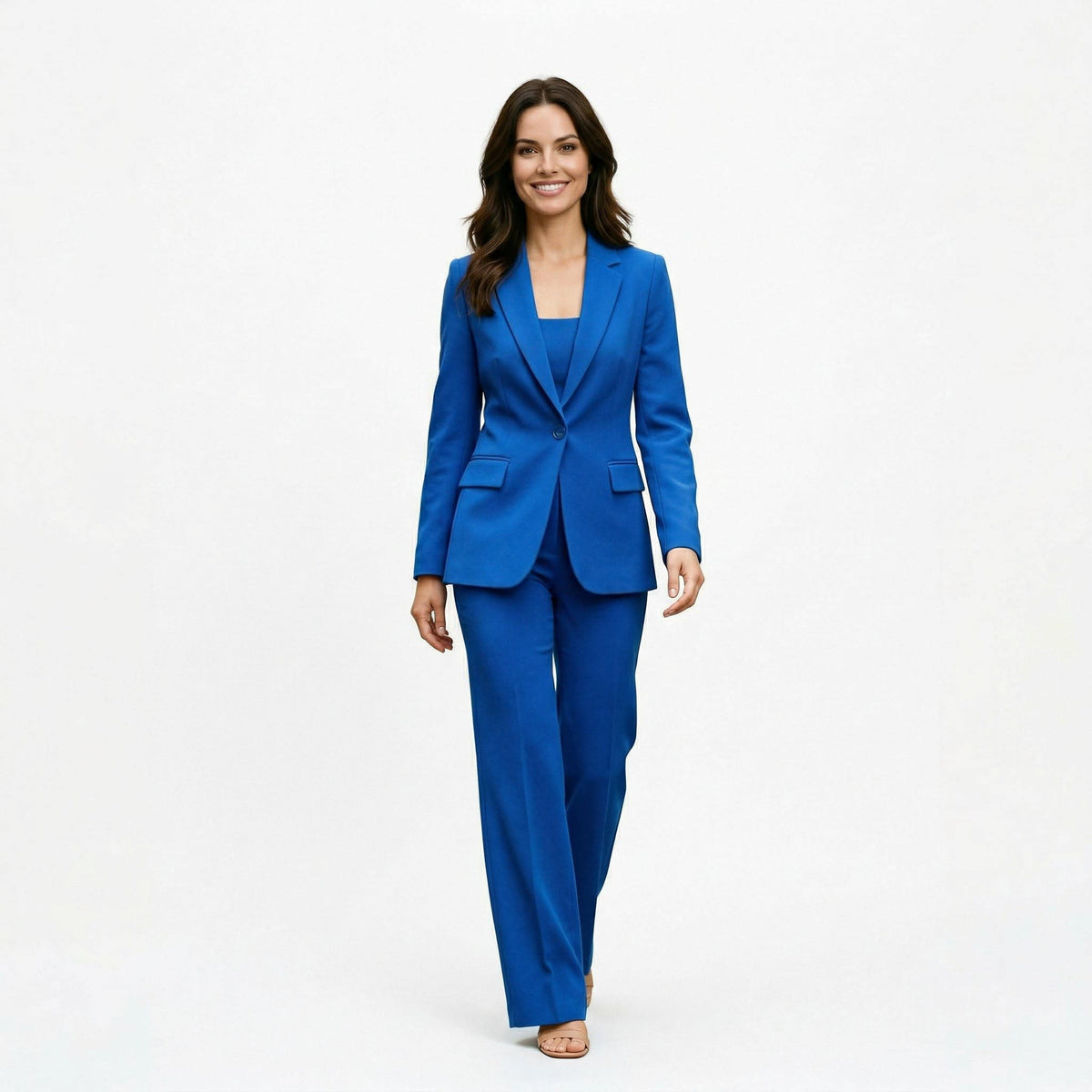 Gioconda Tailored Wide Leg Pant Suit_5