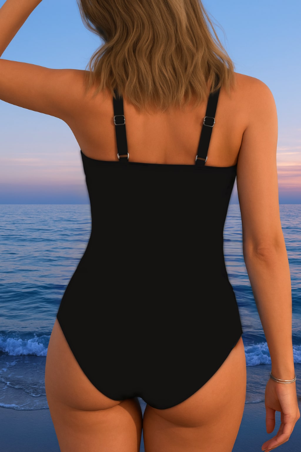 Magdalena Floral Surplice Tummy Control Swimsuit_7