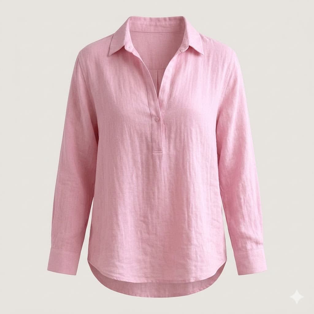 Annelie Relaxed Linen Blend Shirt_2