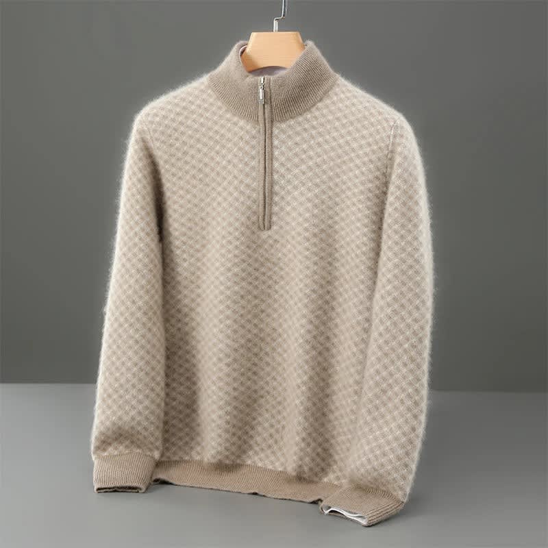 Walker Merino Wool Quarter Zip Sweater_3