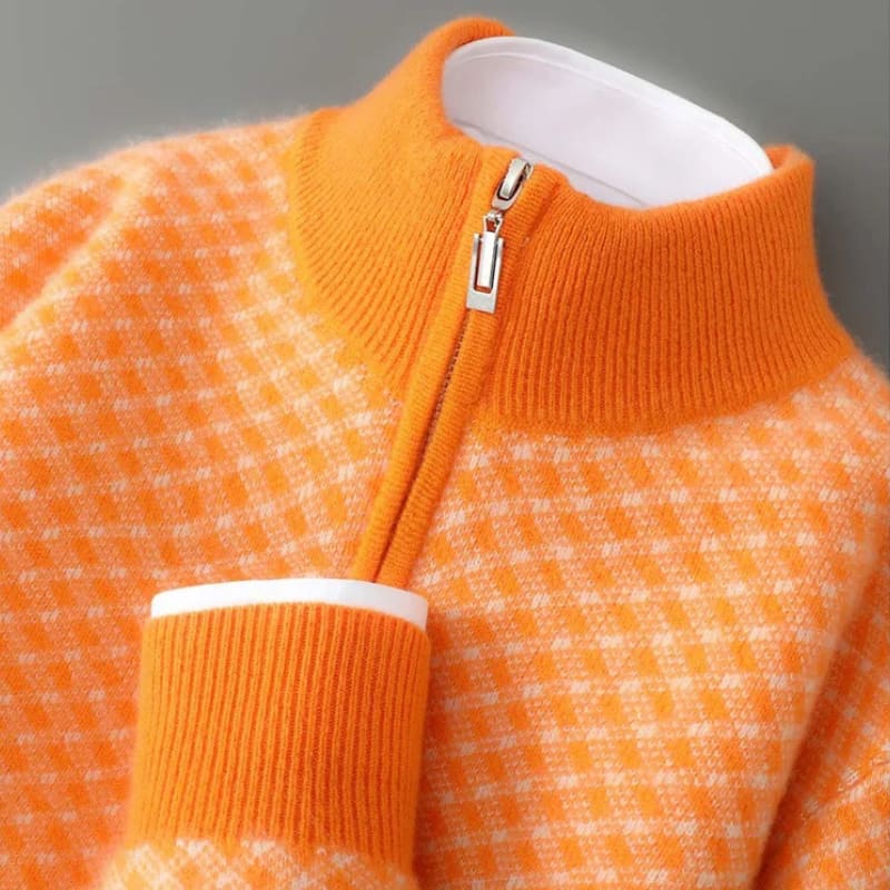 Walker Merino Wool Quarter Zip Sweater_7