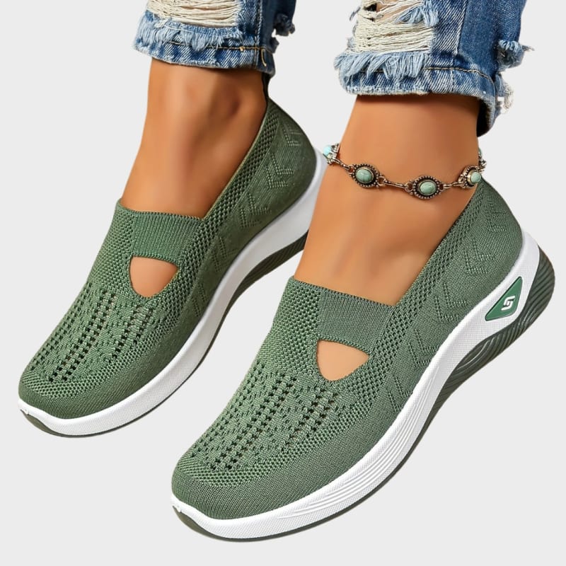 Karin Orthopedic Knit Slip-On Shoes_1