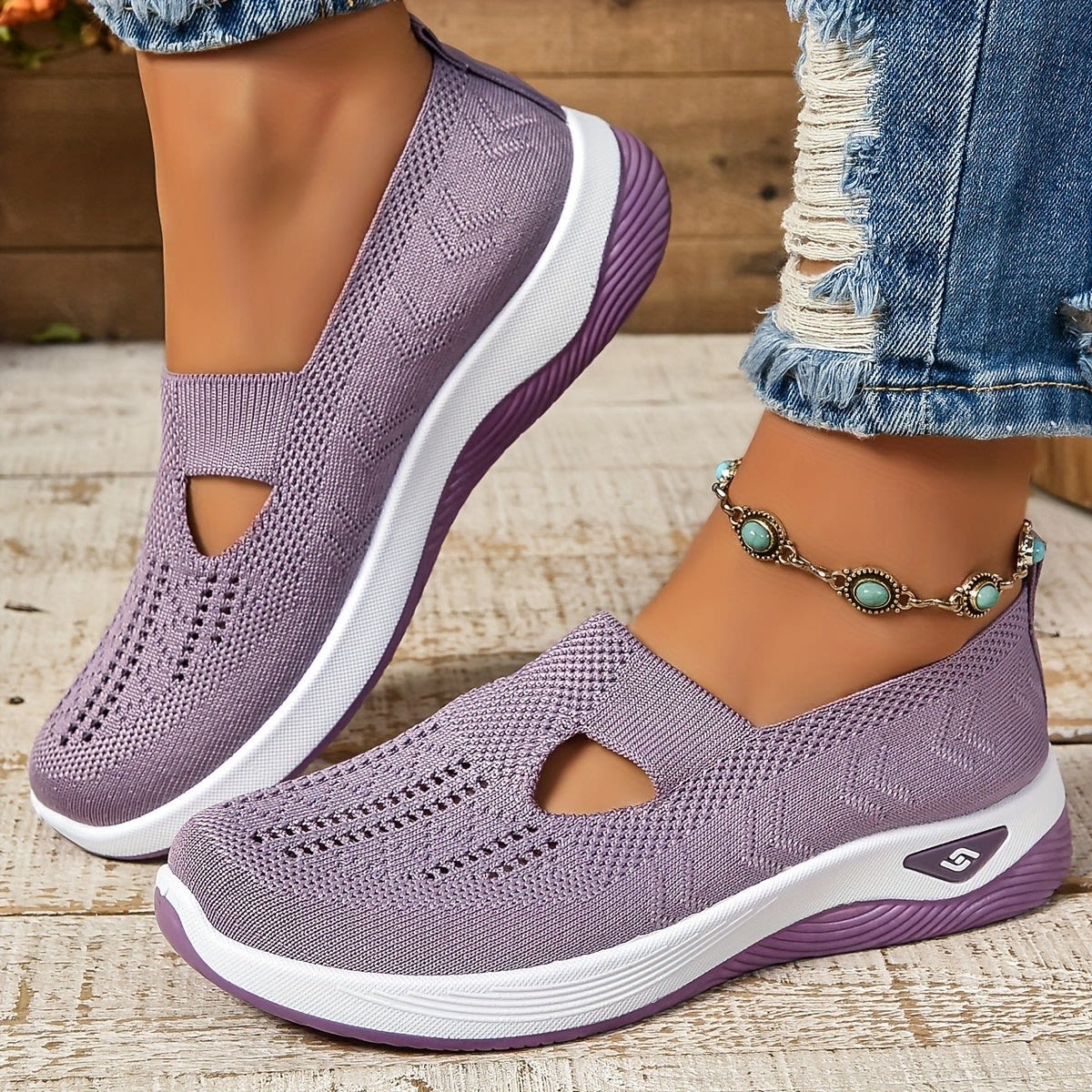 Karin Orthopedic Knit Slip-On Shoes_7