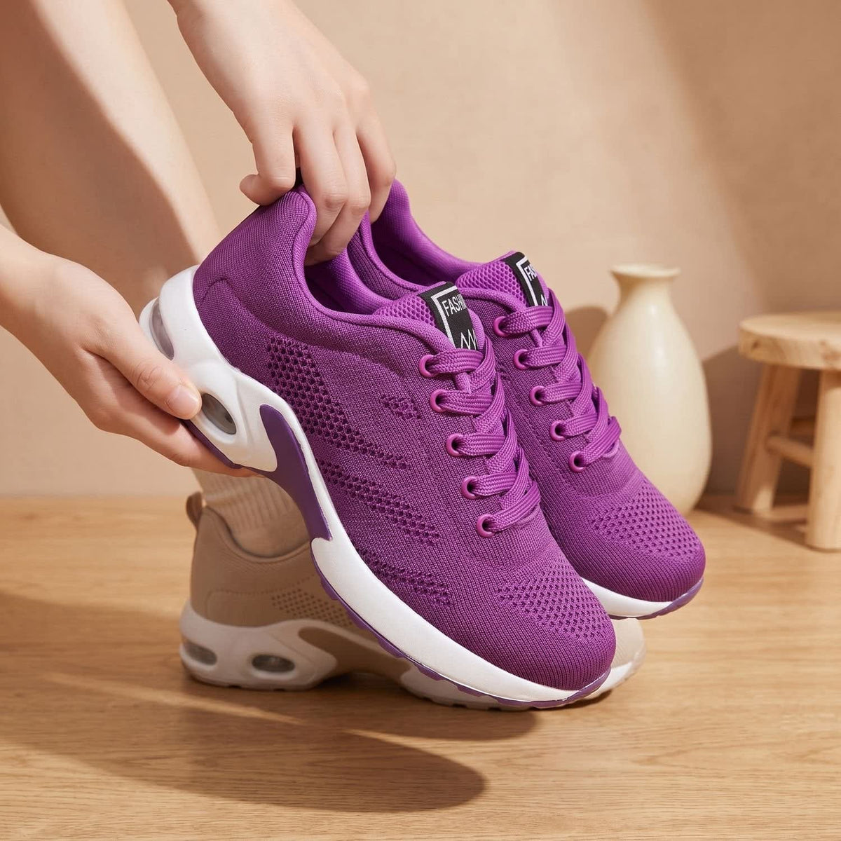 Kayla Air Cushion Wide Toe Box Orthopedic Sneakers_7