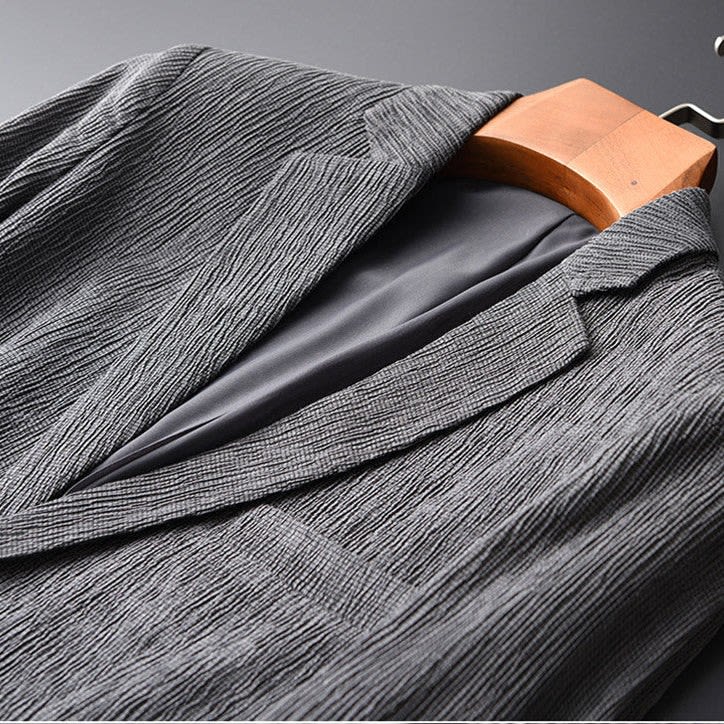 Gordon Textured Relaxed Fit Suit Set_5