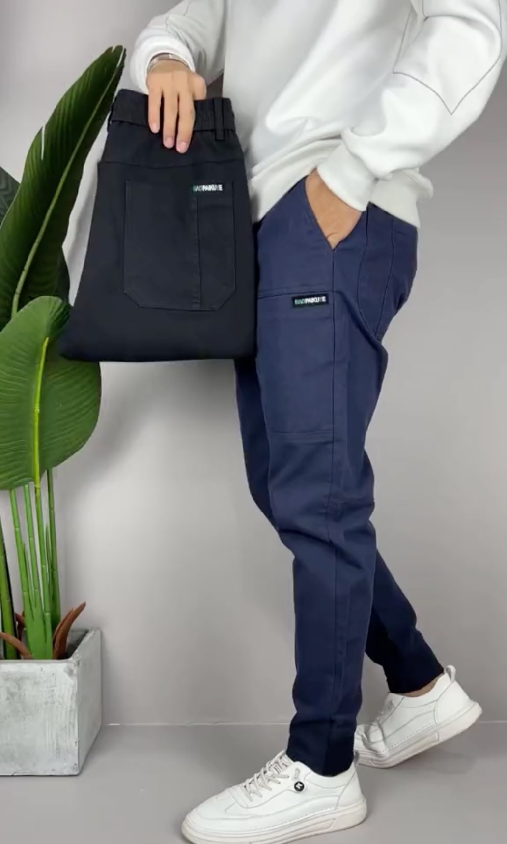 Ezequiel Lightweight Stretch Cargo Pants_4