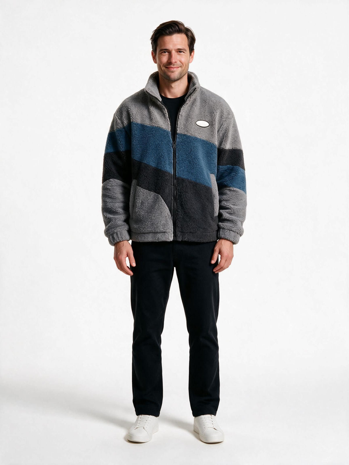 Brandon Oversized Sherpa Fleece Jacket_2