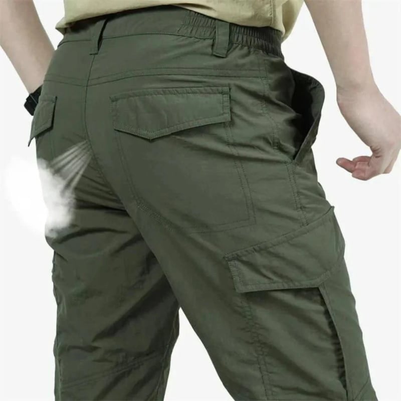 Eugene Breathable Cotton Cargo Pants_1