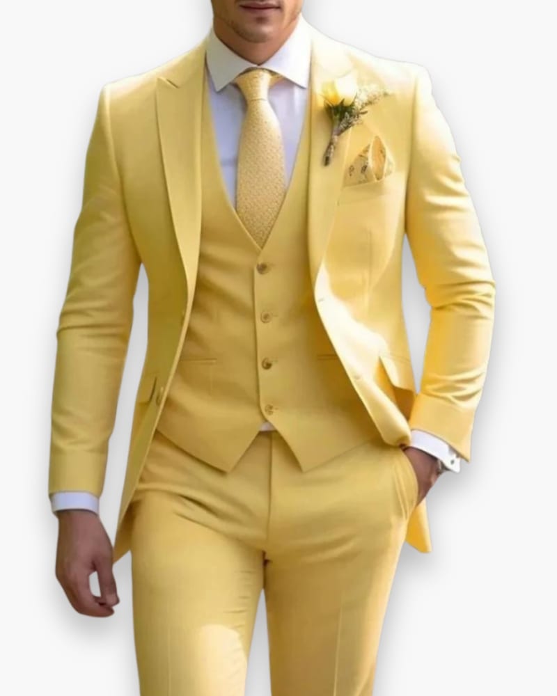 Wells Slim Fit Three Piece Suit_6