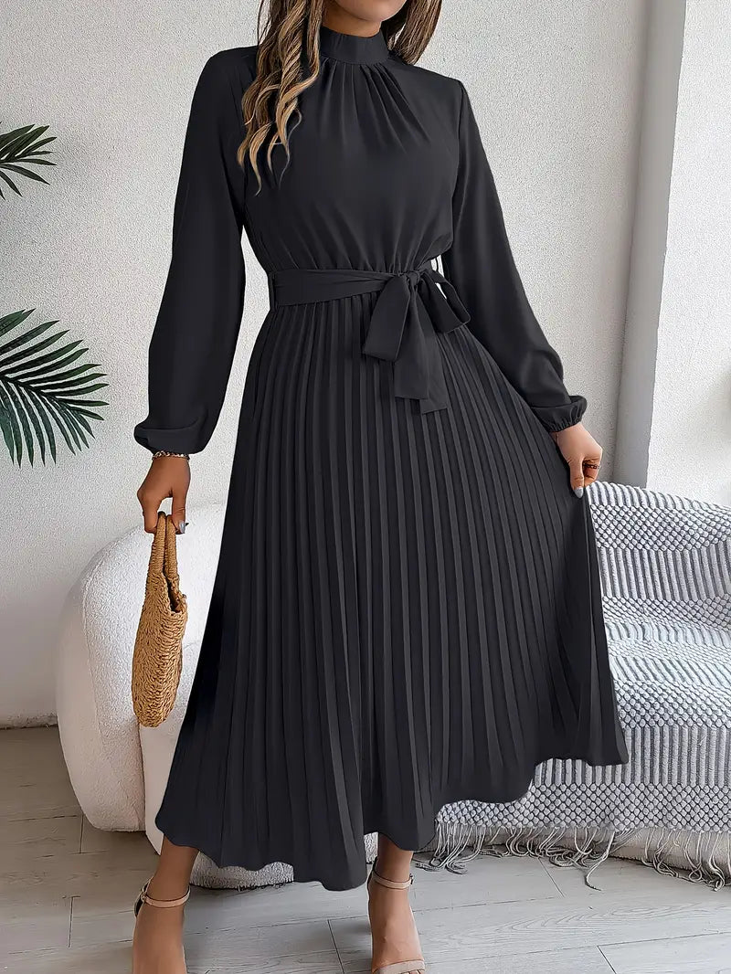 Celeste Pleated Midi Dress