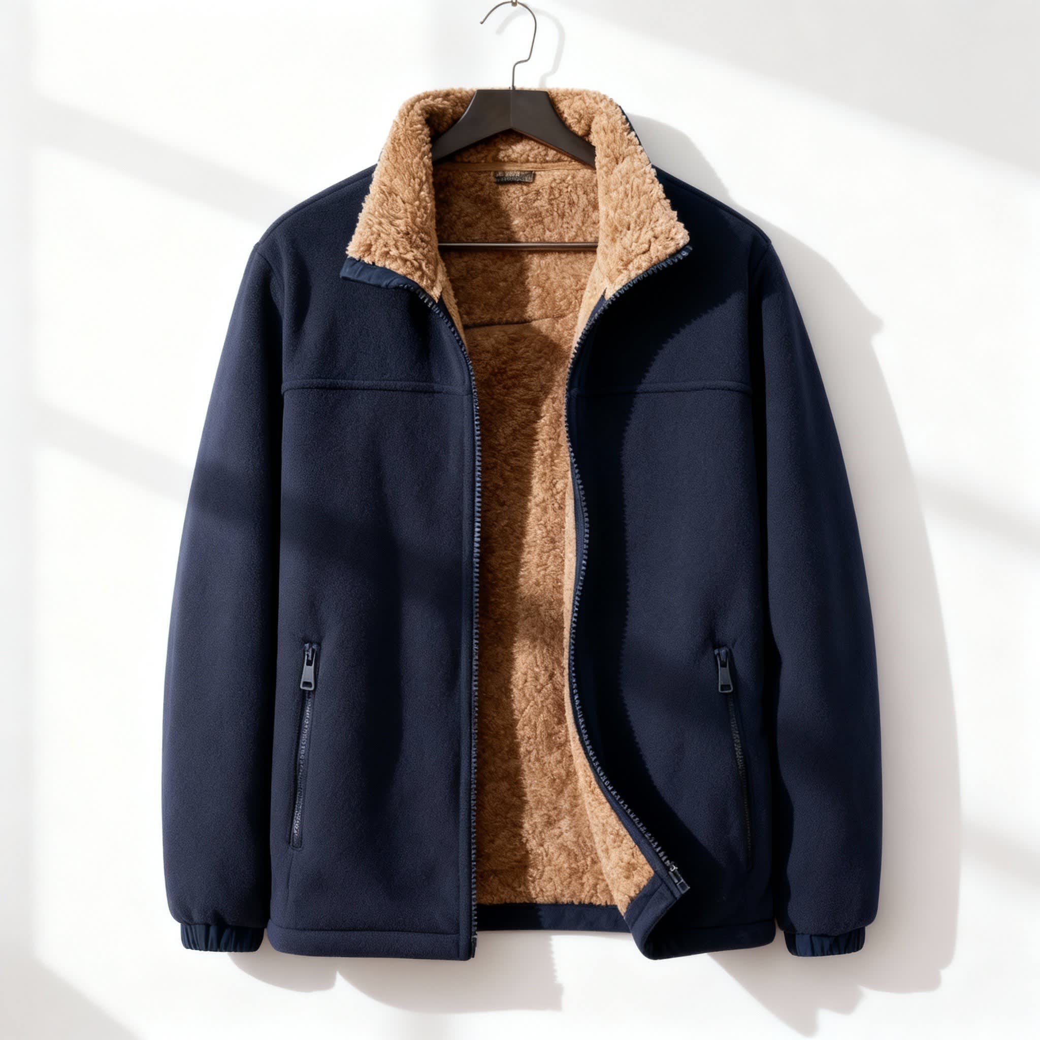 Brock Sherpa Lined Fleece Jacket_6