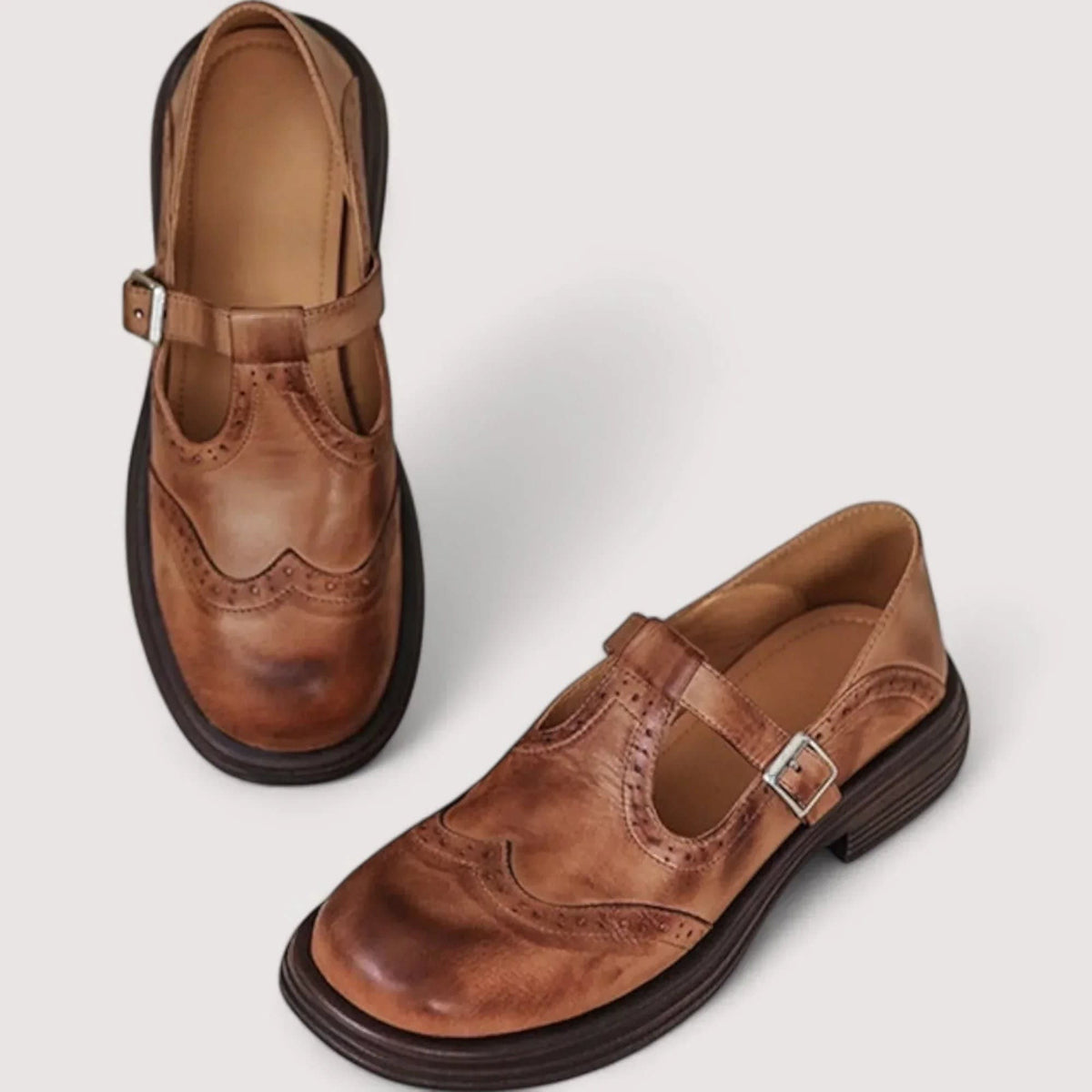 Janet Non-Slip Mary Jane Orthopedic Shoes_3