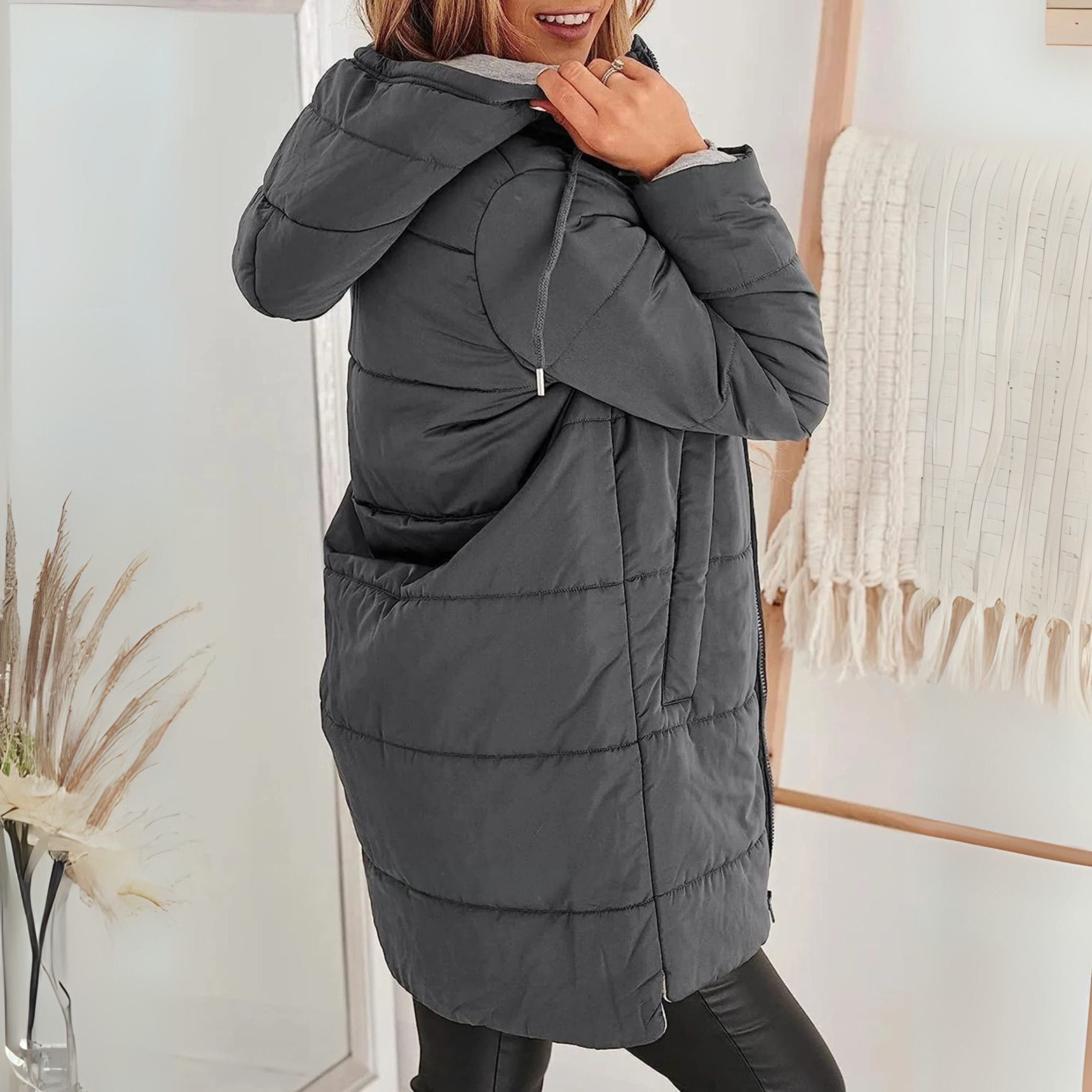 Galatea Longline Hooded Puffer Jacket_4