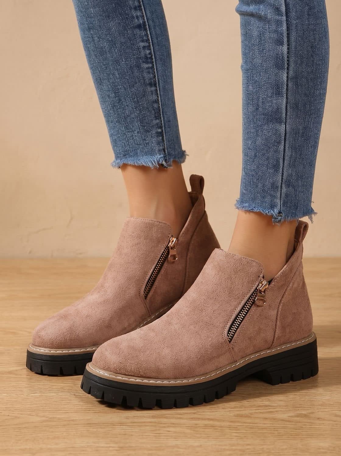 Miranda Arch Support Non-Slip Orthopedic Boots_16