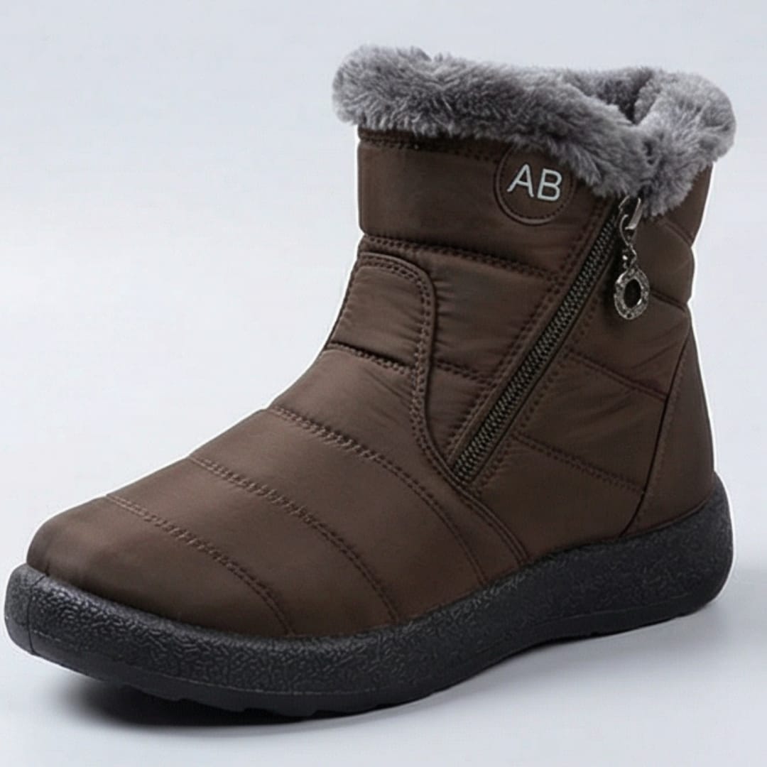 Rhea Fur Lined Side Zip Winter Boots_12