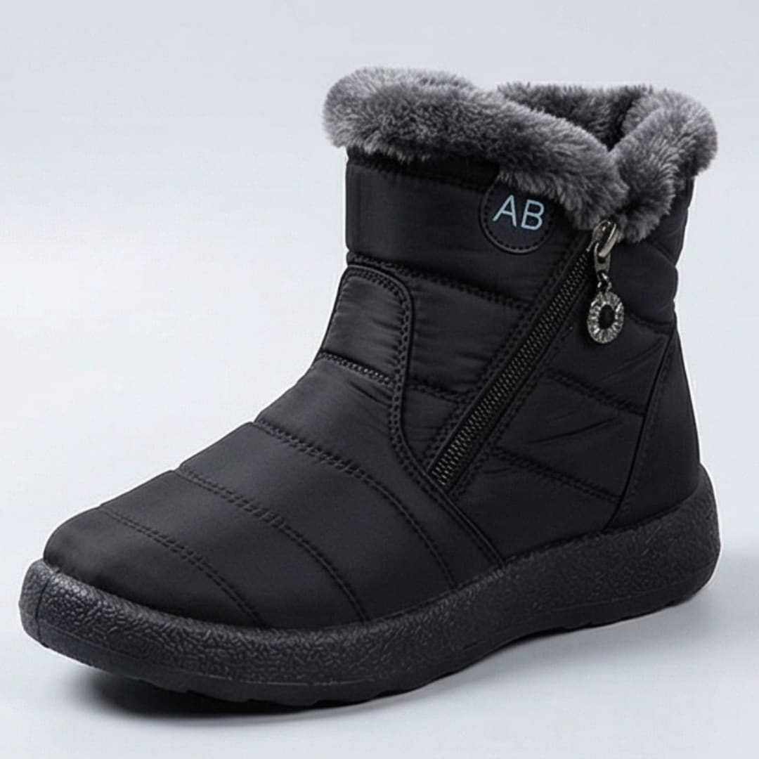 Rhea Fur Lined Side Zip Winter Boots_14