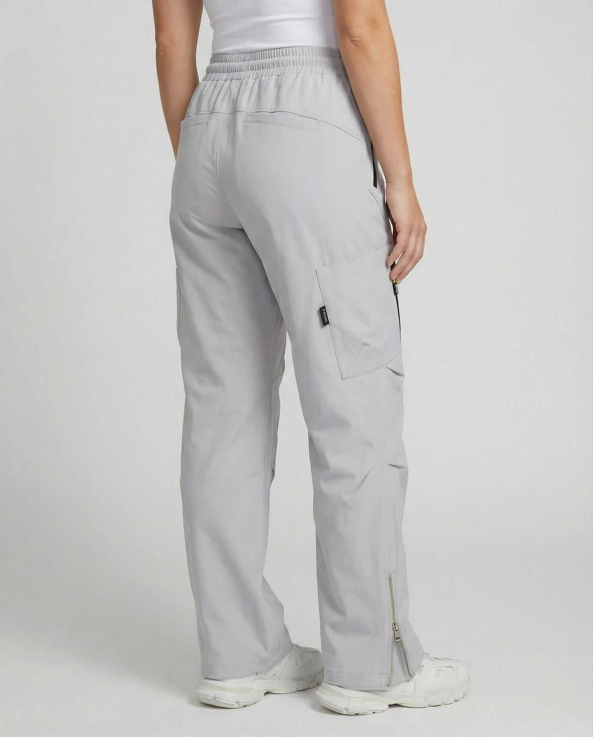 Iris Fleece Lined Cargo Ski Pants For Winter_4
