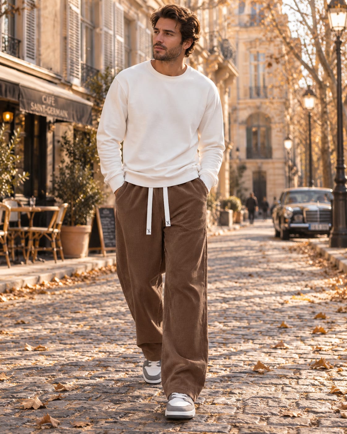 Garrett Wide Leg Corduroy Pants_4