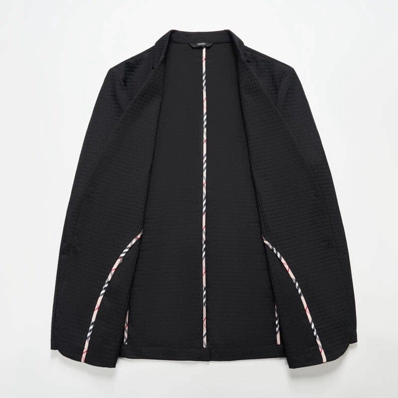 Hayes Pleated Single Breasted Blazer_7