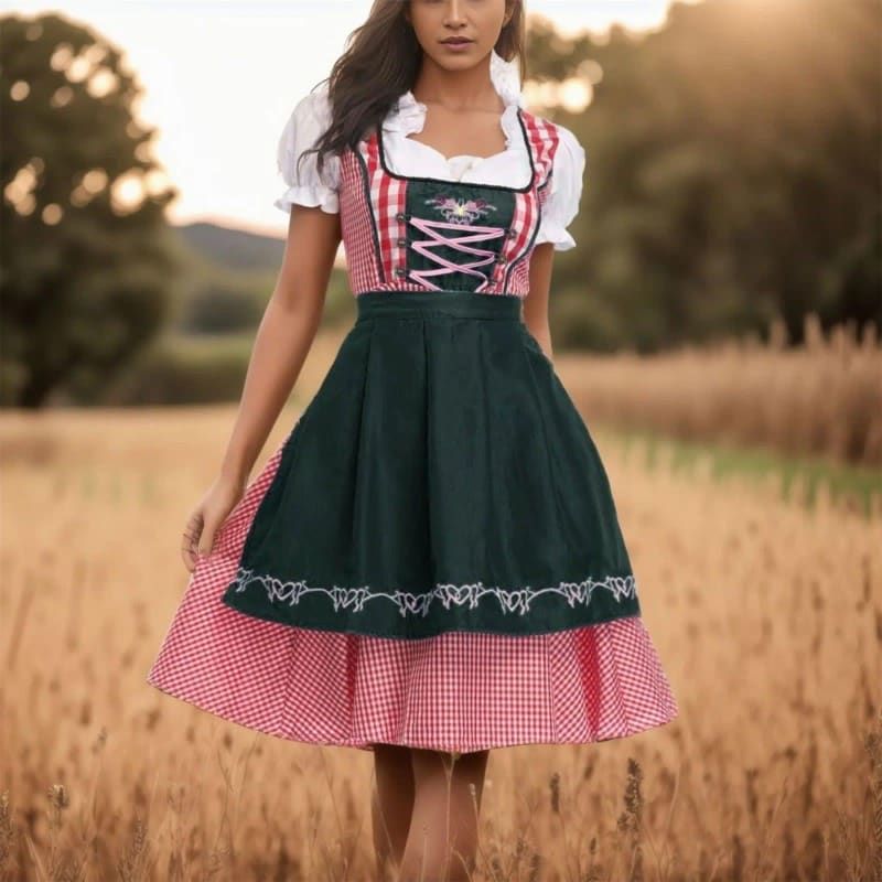 Alexandria Midi Oktoberfest Dirndl Dress_1