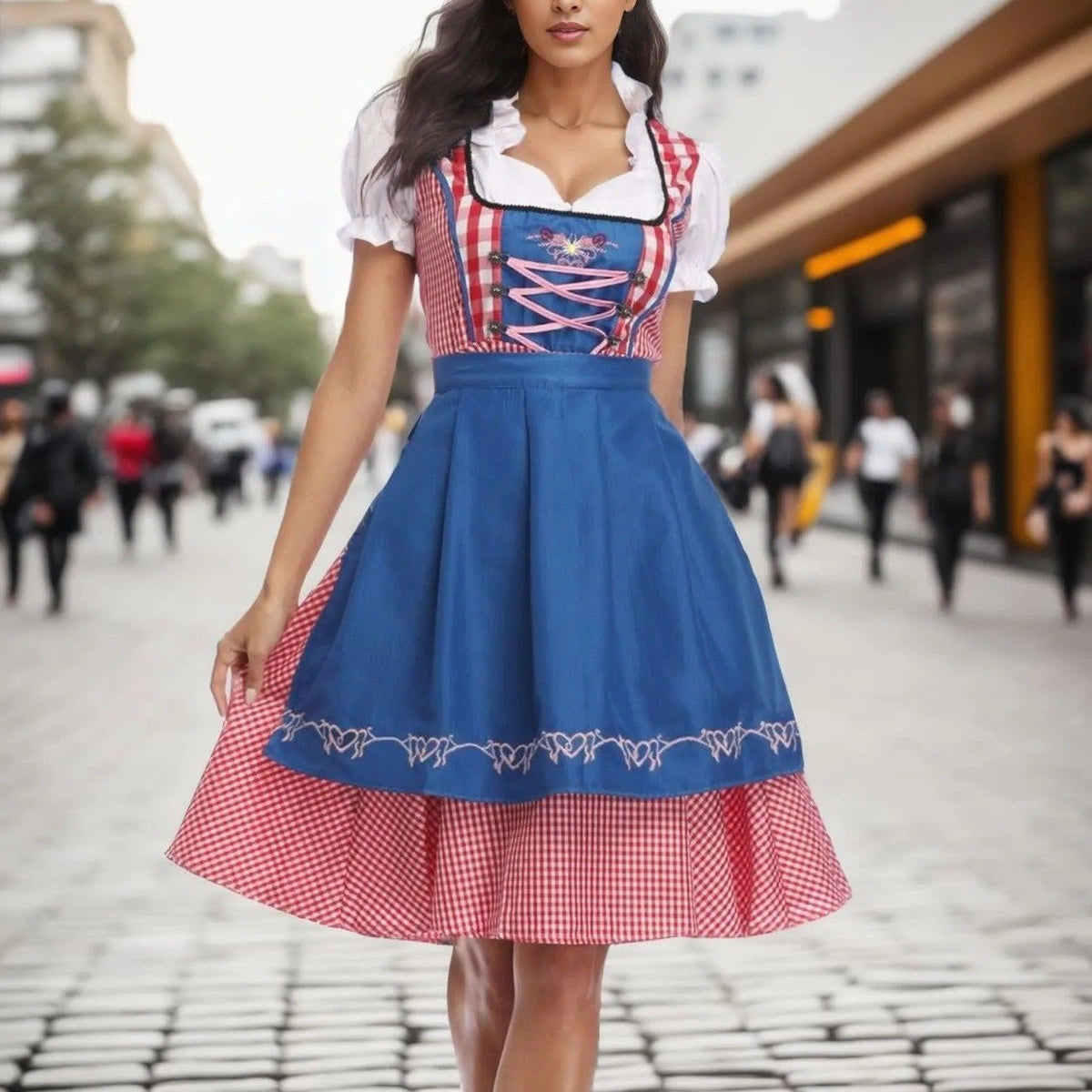 Alexandria Midi Oktoberfest Dirndl Dress_3