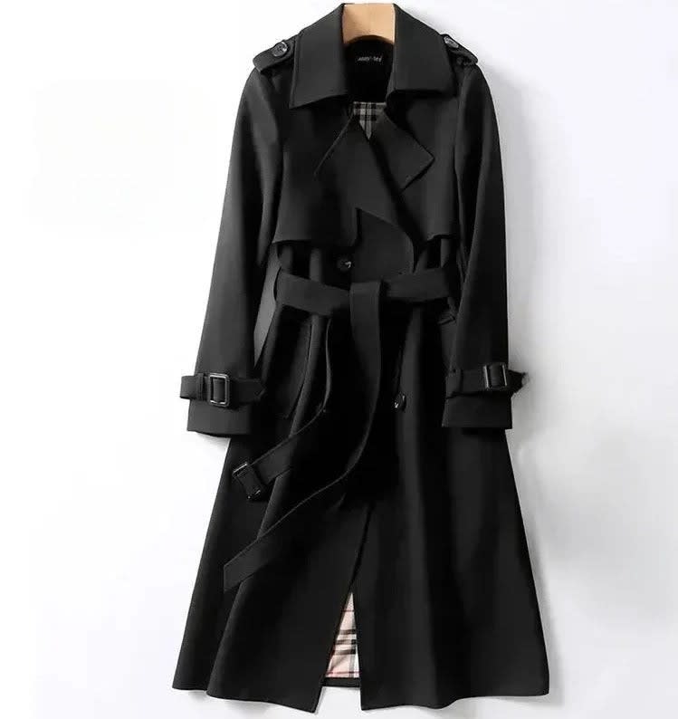 Francesca Belted Double Breasted Trench Coat_3