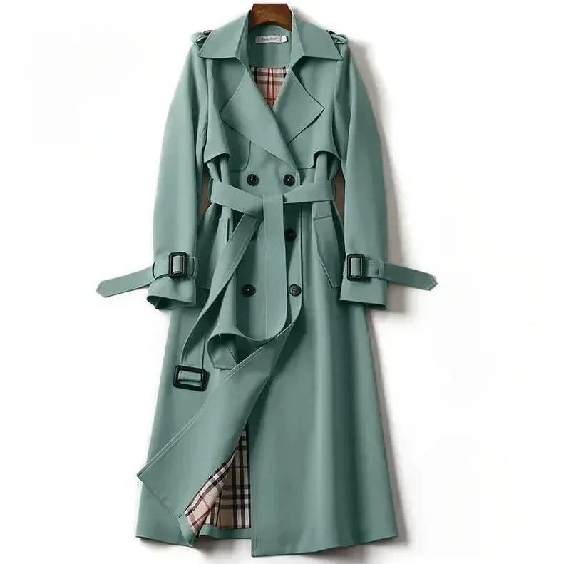 Francesca Belted Double Breasted Trench Coat_4