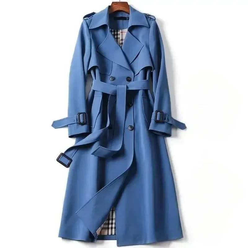 Francesca Belted Double Breasted Trench Coat_5