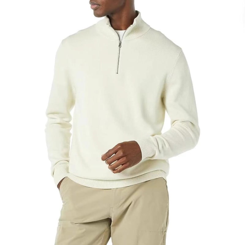 Matteo Slim Fit Half Zip Sweater_1