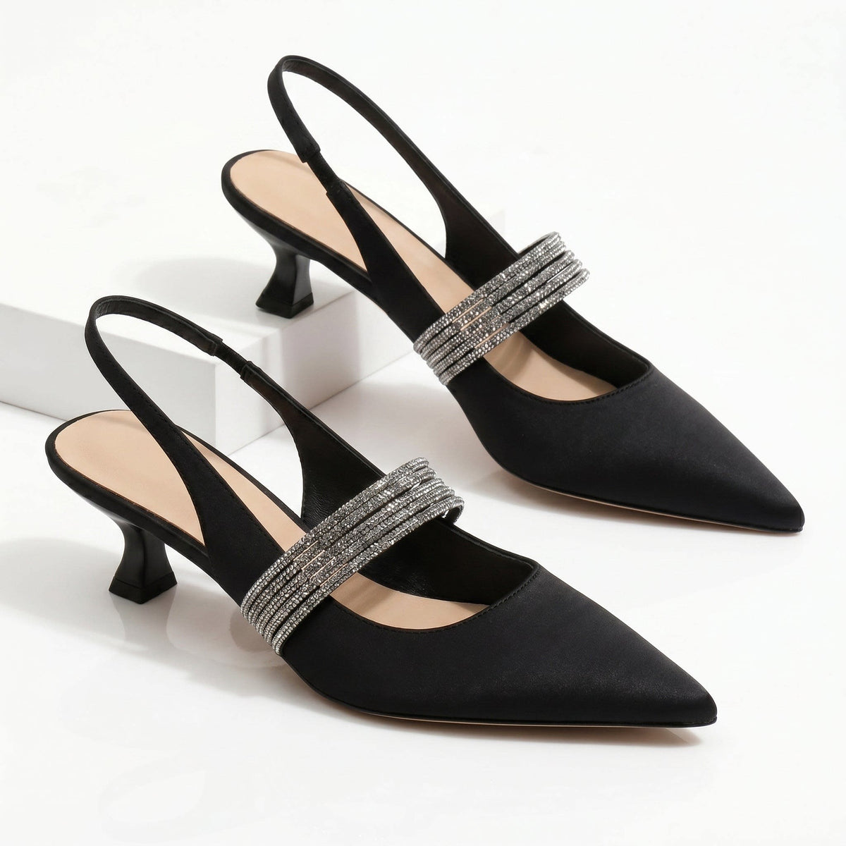 Beatrix Rhinestone Slingback Kitten Heels_7