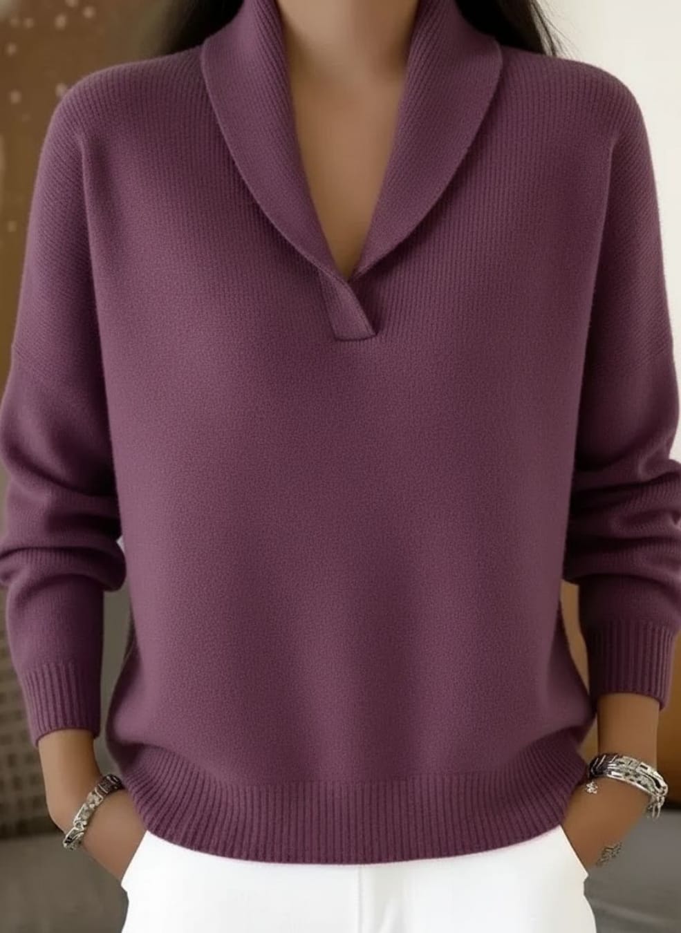 Cressida Oversized Shawl Collar Sweater_6