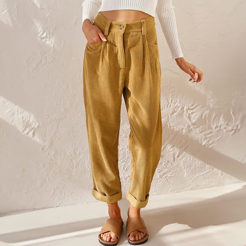Willa High-Waist Corduroy Trousers_1