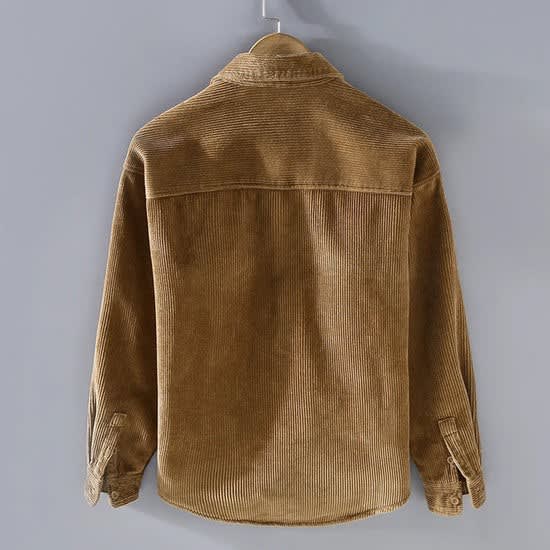 Clay Corduroy Sherpa Lined Shirt Jacket_5