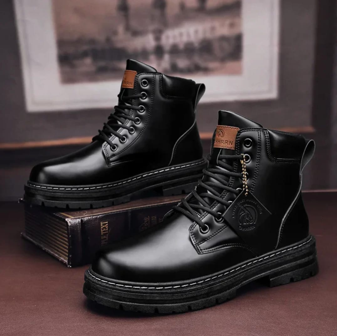 Norris Lace Up Chunky Sole Boots_4