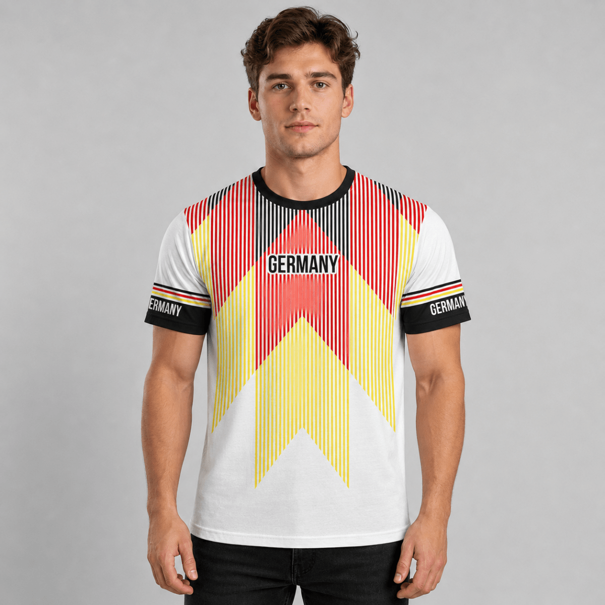 Dean Germany White Men's Football Jersey WM 2026