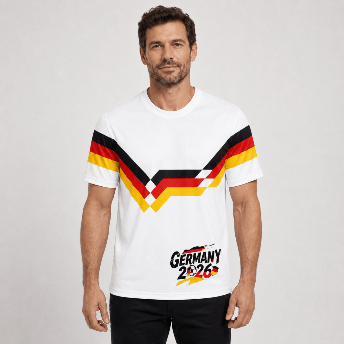 Zane Germany White Men's Football Jersey WM 2026