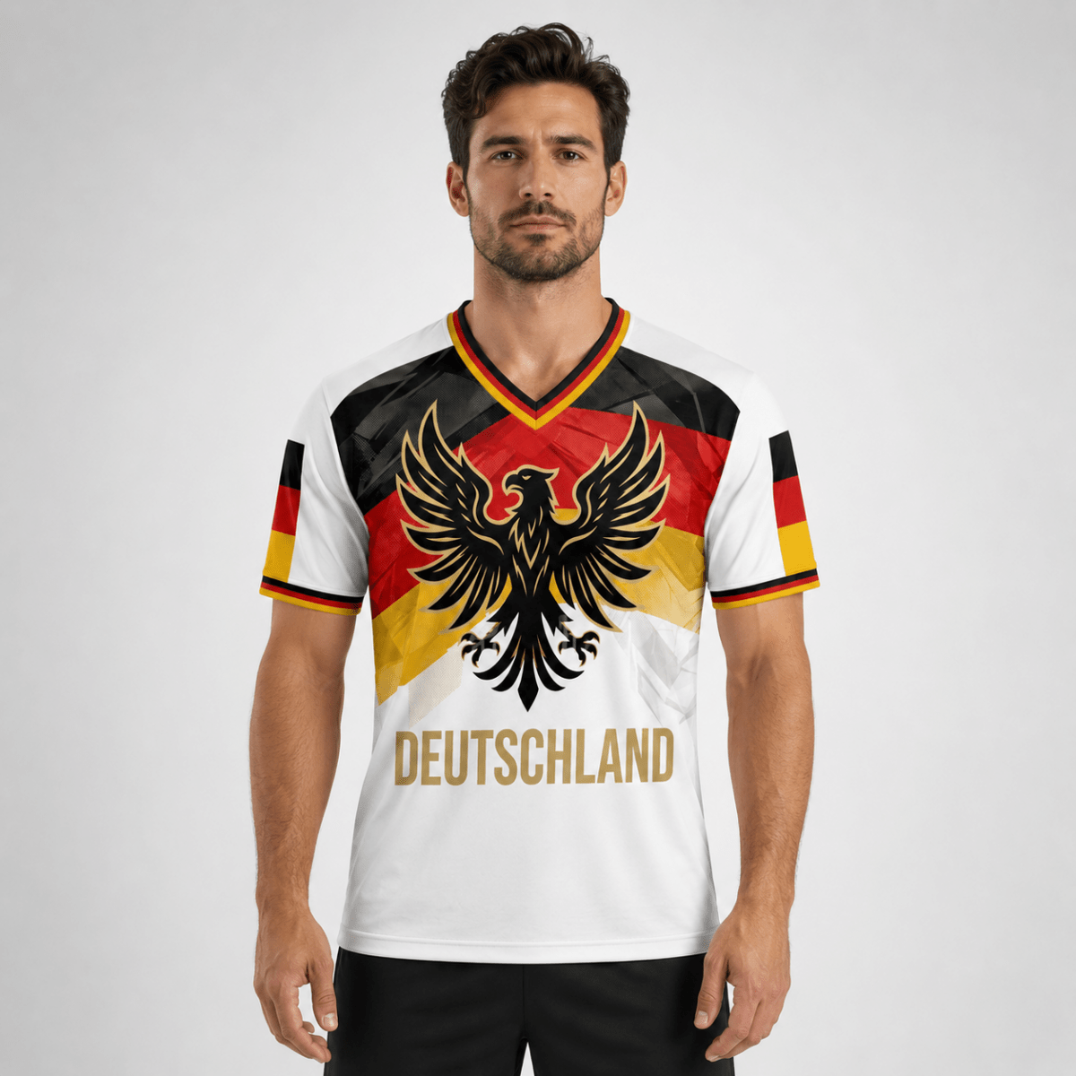 Luca Germany Eagle Design Men's Football Jersey WM 2026